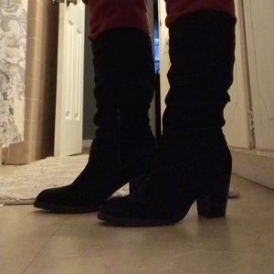 Black boots